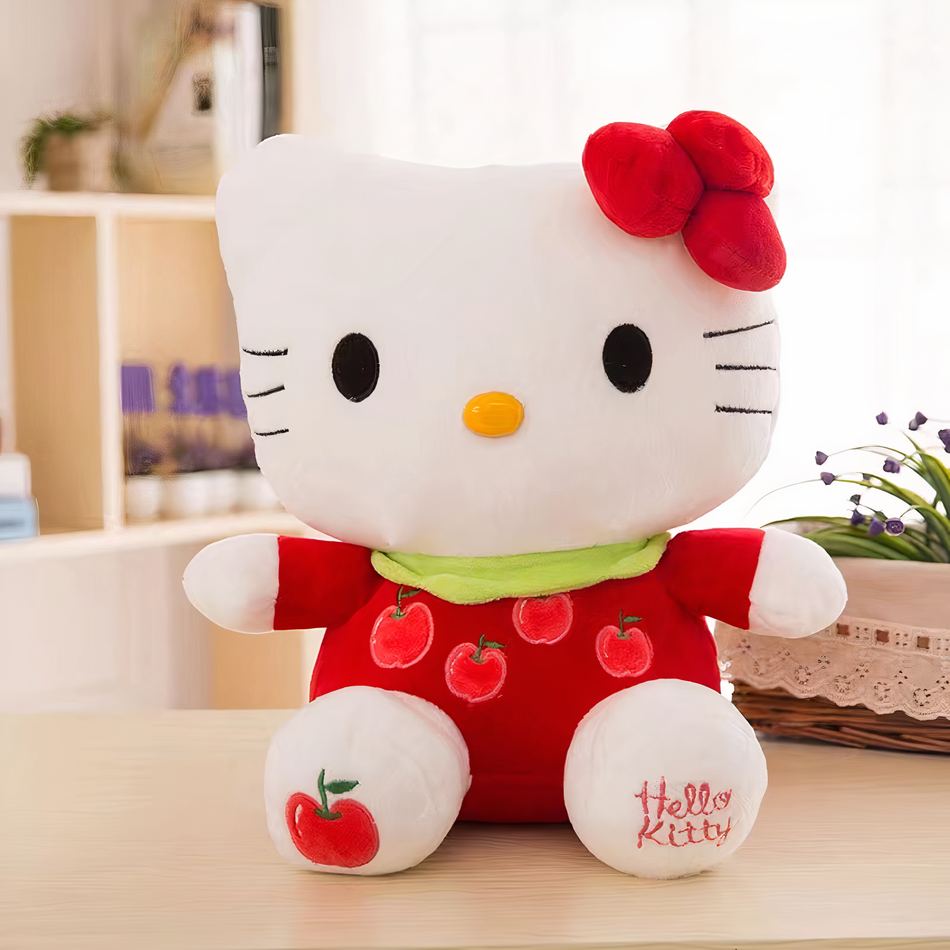 Peluche Hello Kitty douce câline - pour enfant kawaii