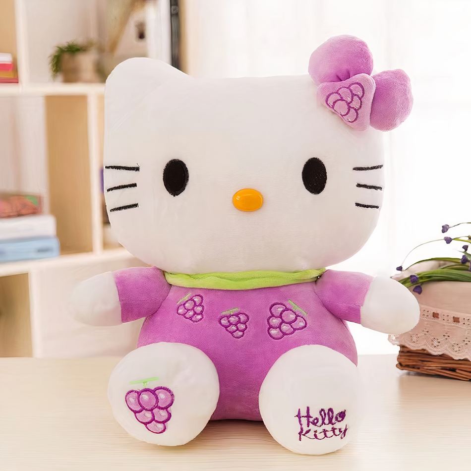 Peluche Hello Kitty douce câline - pour enfant kawaii