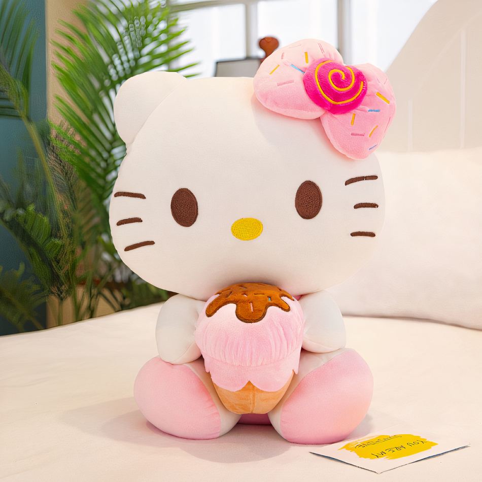 Peluche Hello Kitty Douce Gourmandise Estivale