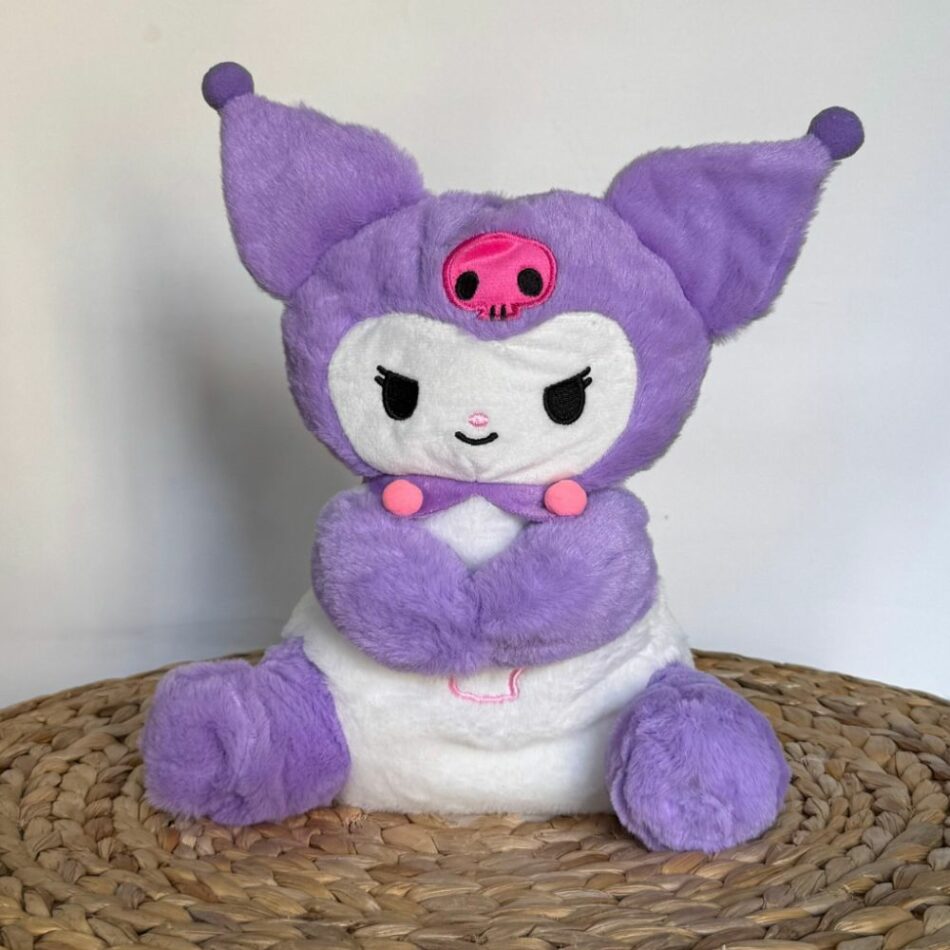 Veilleuse Hello Kitty Kuromi Purple Plush Doudou Rêve