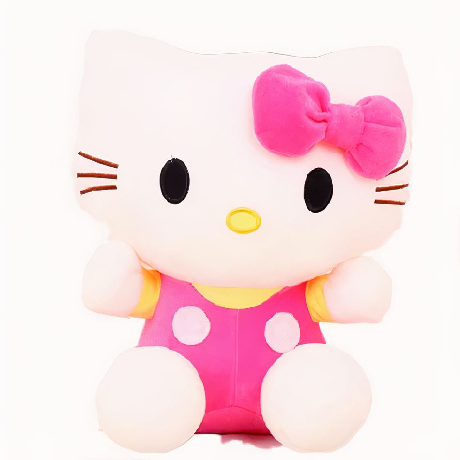 Peluche Hello Kitty rose douce pour enfant - Univers kawaii