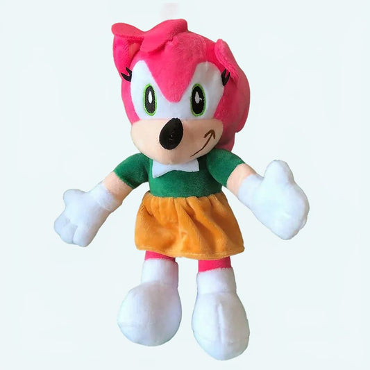 Peluche Amy Rose Sonic pour enfant câlin - Hérisson doux