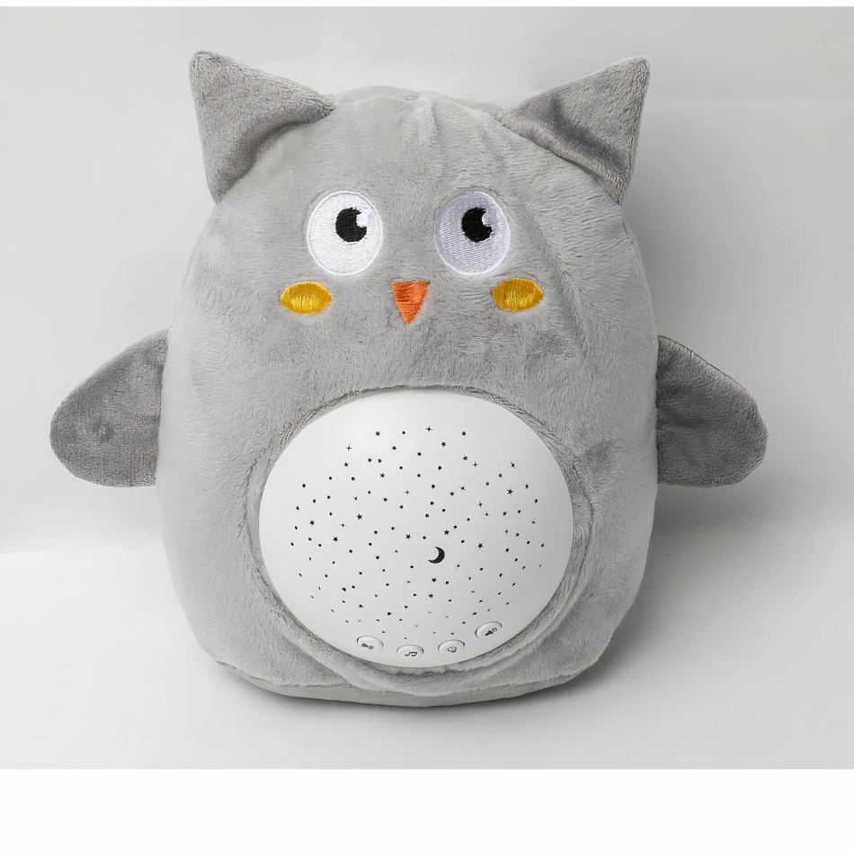 Peluche hibou Bruit Blanc Apaisant pour un doux sommeil enfant