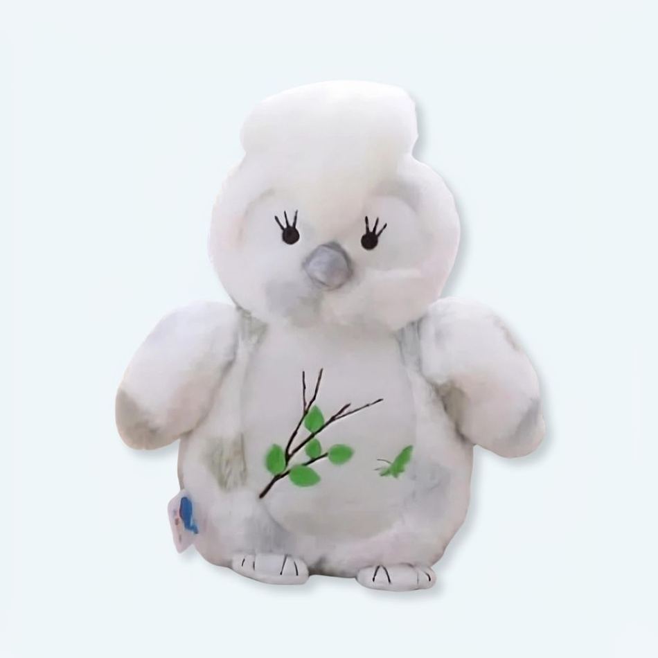 Peluche Hibou Kawaii pour une décoration enfant cozy
