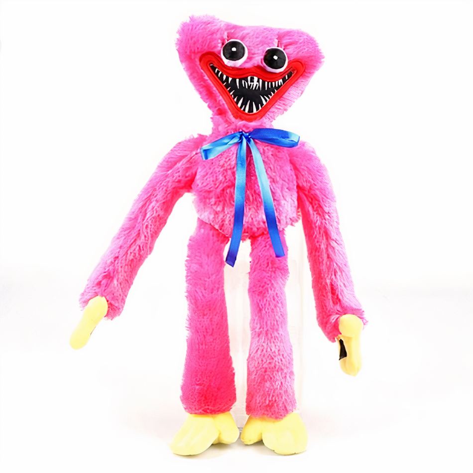 Peluche Huggy Wuggy : Douce et Effrayante Ambiance Halloween.
