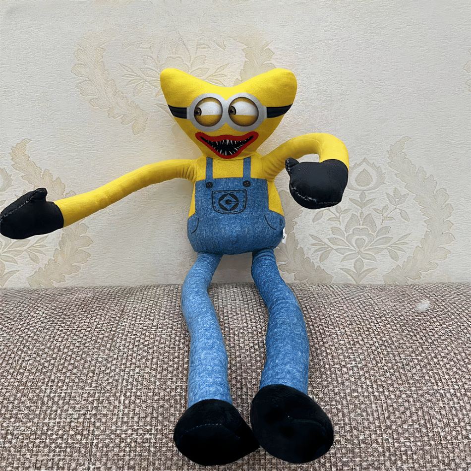 Peluche Huggy Wuggy Minions Effrayant-Doux pour Enfant