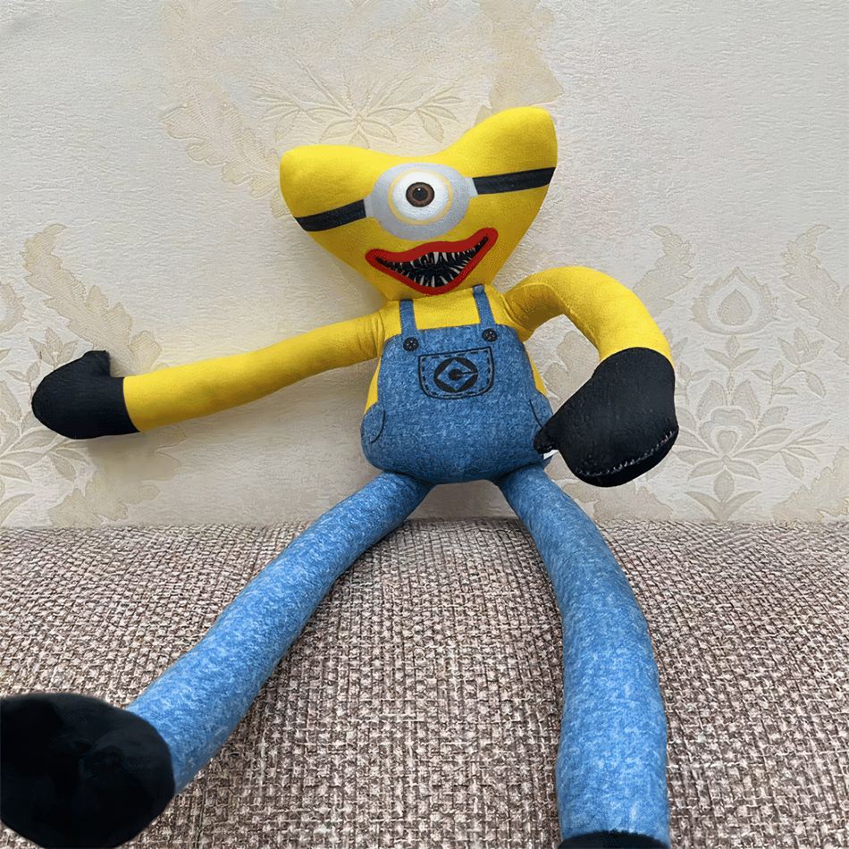 Peluche Huggy Wuggy Minions Effrayant-Doux pour Enfant