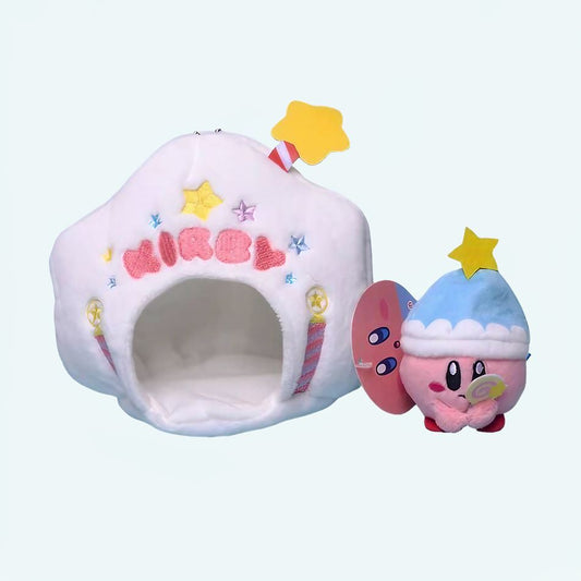 Peluche Kirby - étoile blanche douce et câline pour enfant