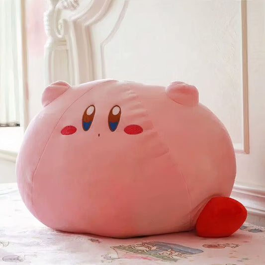 Peluche Kirby rose - Joues Rouges - Idéal Cadeau pour Enfant
