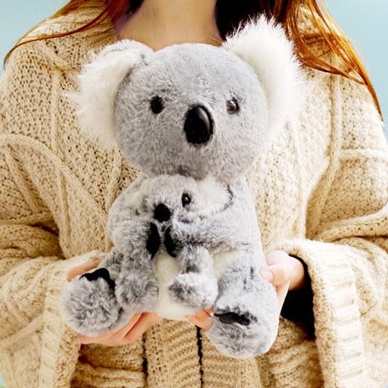 Peluche koala et son petit