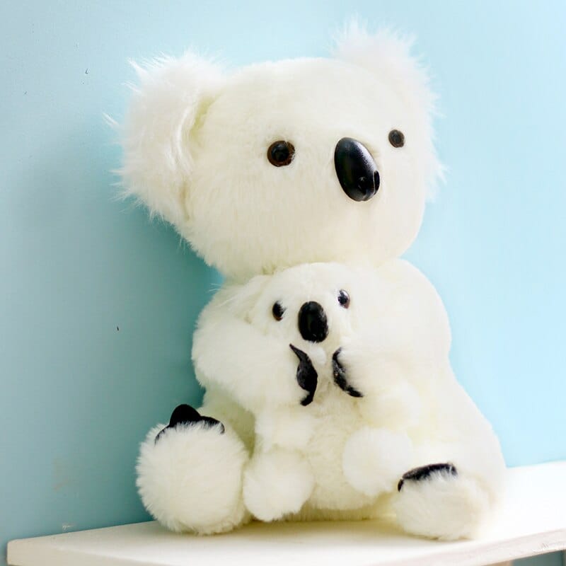Peluche koala et son petit