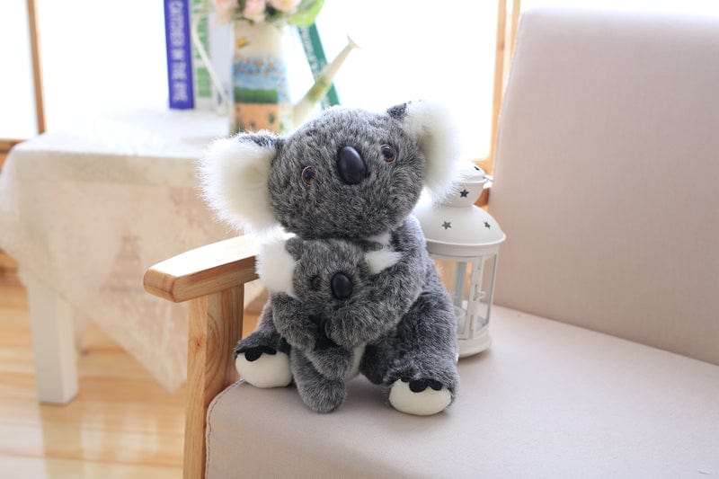 Peluche koala et son petit
