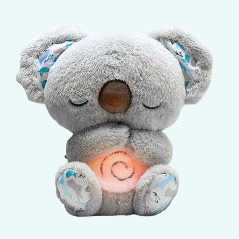 Peluche koala douce berceuse pour une nuit apaisante.