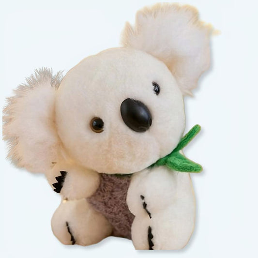 Peluche Koala Gris Blanc - Douce & Câline - Jouet Enfant