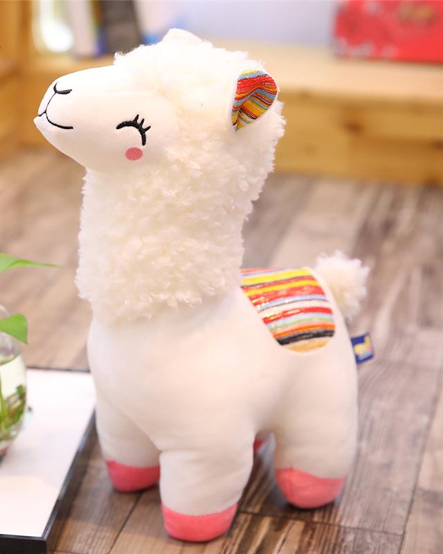 Peluche Llamacorn coloré ultra-doux pour enfant
