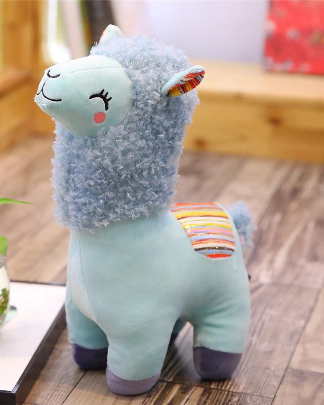 Peluche Llamacorn coloré ultra-doux pour enfant