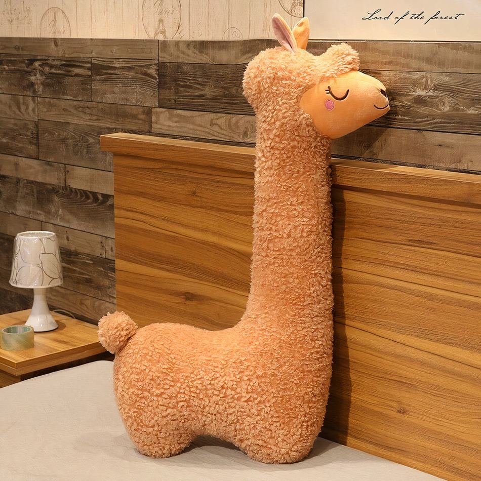 Peluche lama câlin géant pour chambre d'enfant