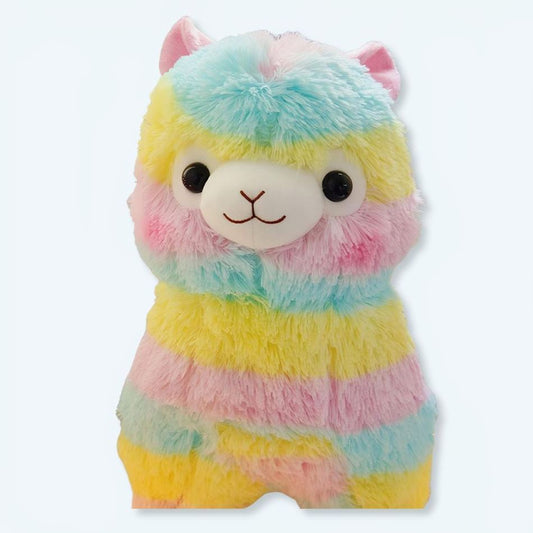 Peluche Lama Multicolore Doux pour Chambre d'Enfant