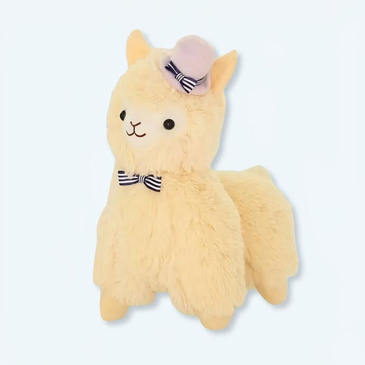 Peluche lama violet câlin enfant doux by Collection Animale