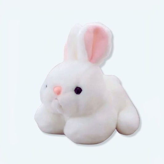 Peluche Lapin Blanc Câlin - Douceur Enfant Chambre