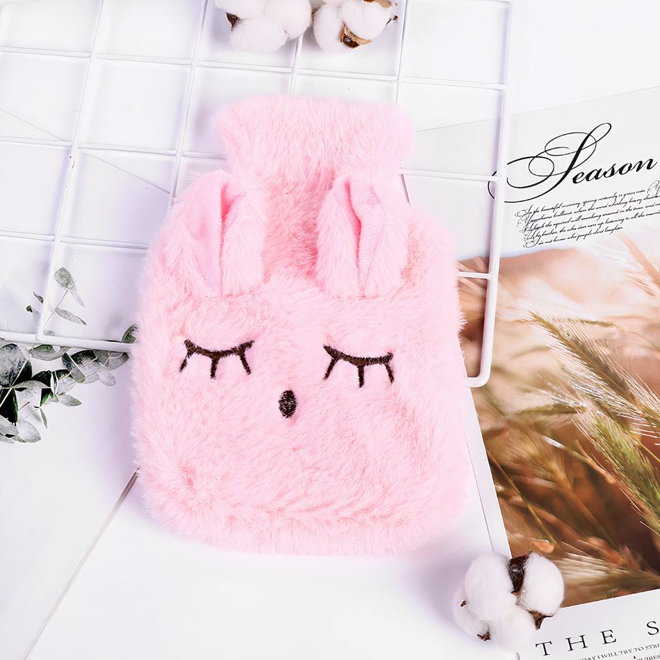 Peluche Lapin Douillette Chauffante Comfort Hiver Cosy