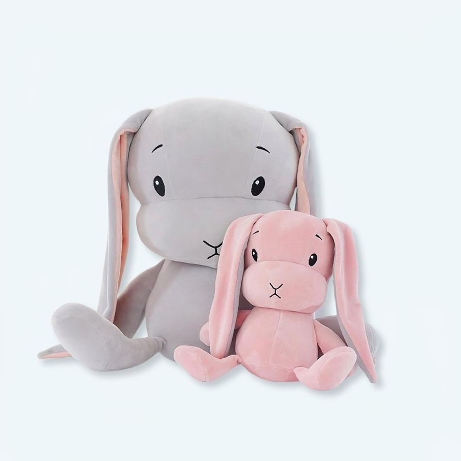 Peluche lapin doux et câlin pour enfant mignon
