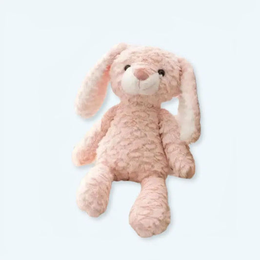 Peluche Lapin Rose CĂąlin Doux pour Enfant Douillet