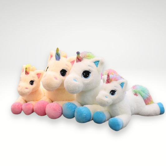 Peluche licorne étoilée