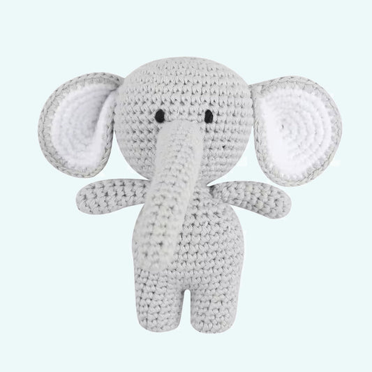 Peluche lion crochet doux Safari Tropicale