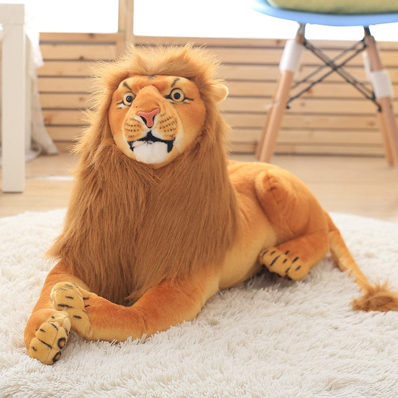 Peluche lion géant Majestic Manes