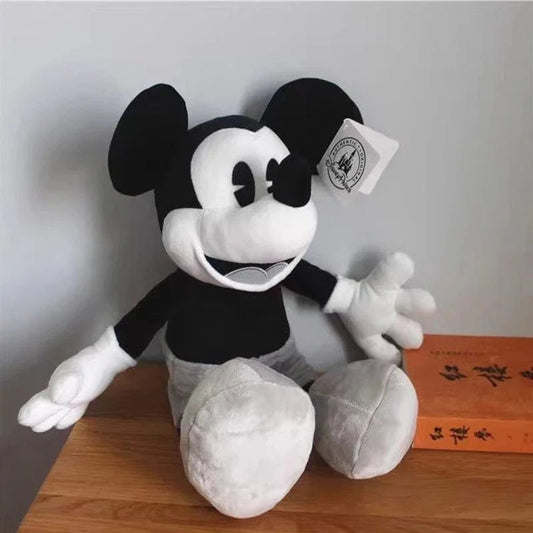 Peluche Mickey Mouse Noir & Blanc