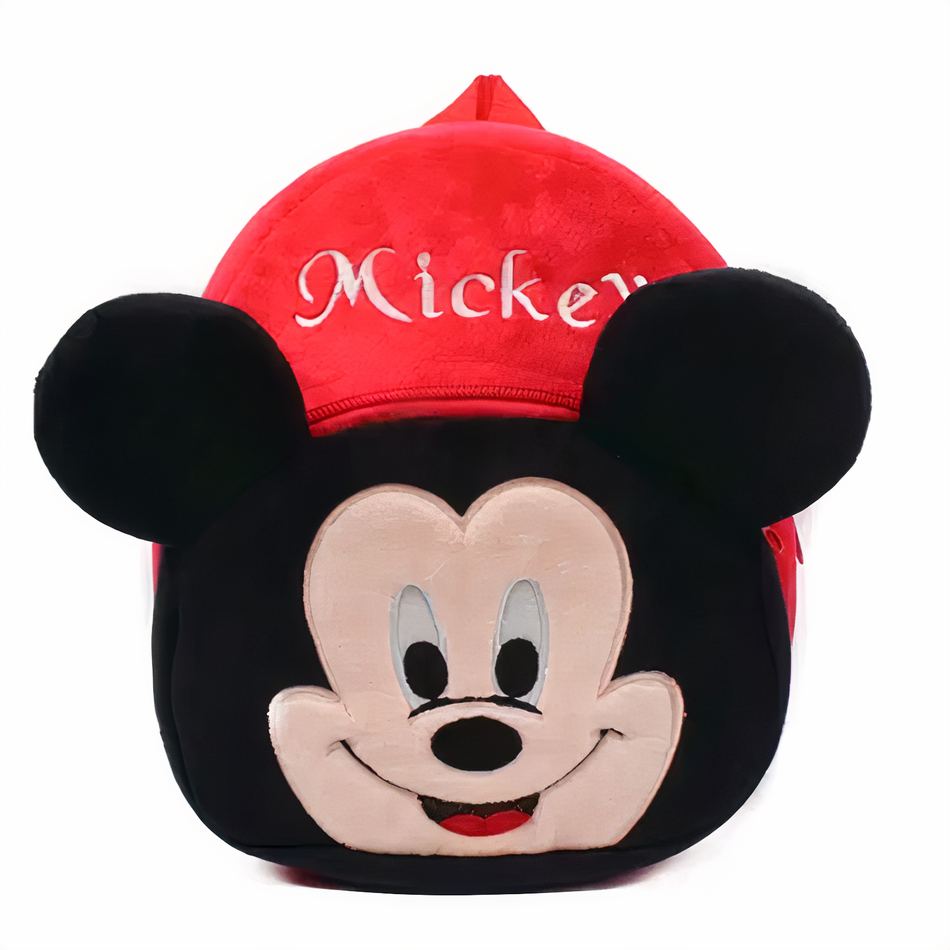 Sac à dos doux enfant Peluche Mickey Disney -