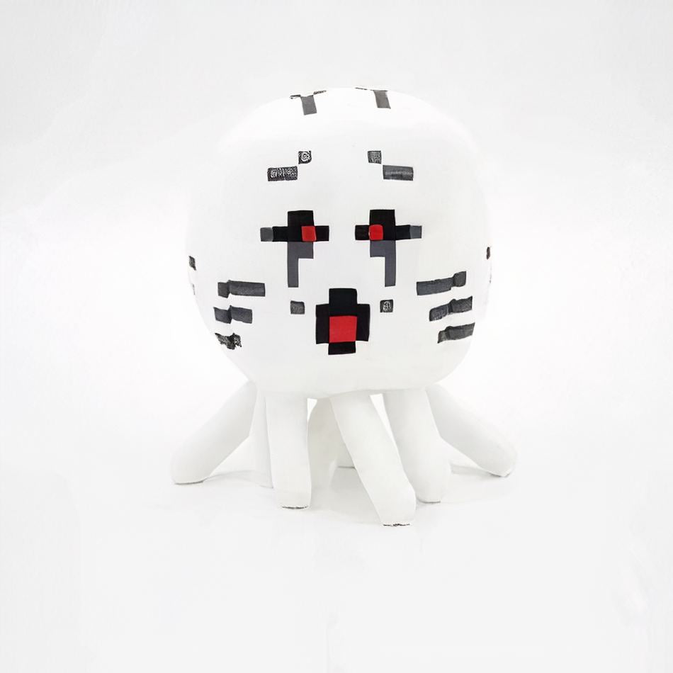 Peluche Minecraft Ghast - douce et idéale pour le câlin des enfants