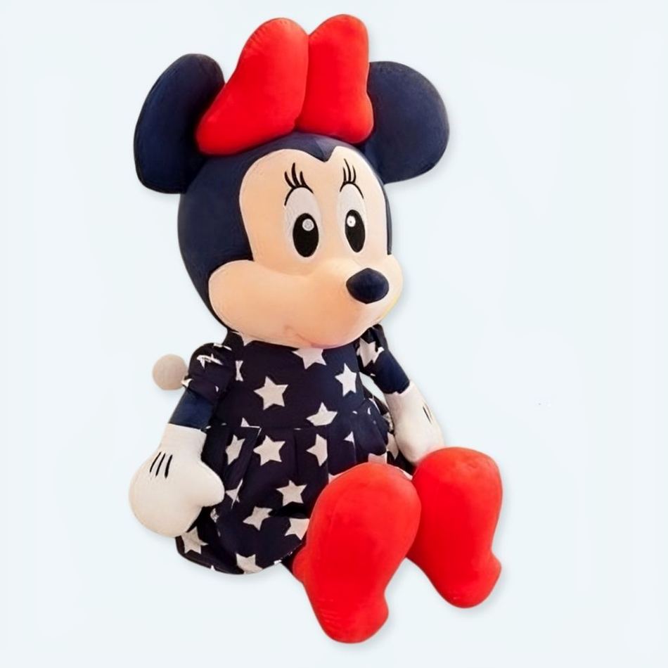 Peluche Minnie étoilée Disney câlin pour enfant douce