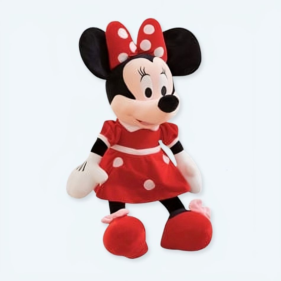 Peluche Minnie Mouse câline et douce pour enfant Disney