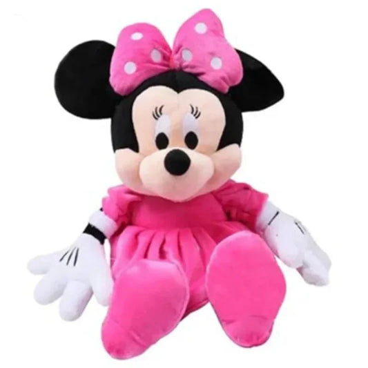 Peluche Minnie Mouse rose en mini tenue