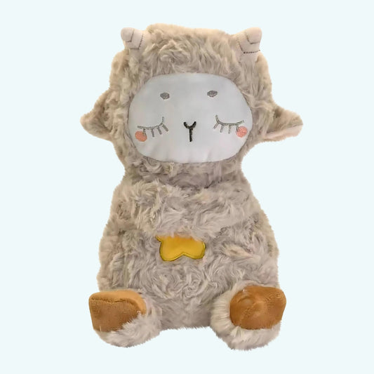 Peluche doudou mouton berceuse pour un sommeil apaisant