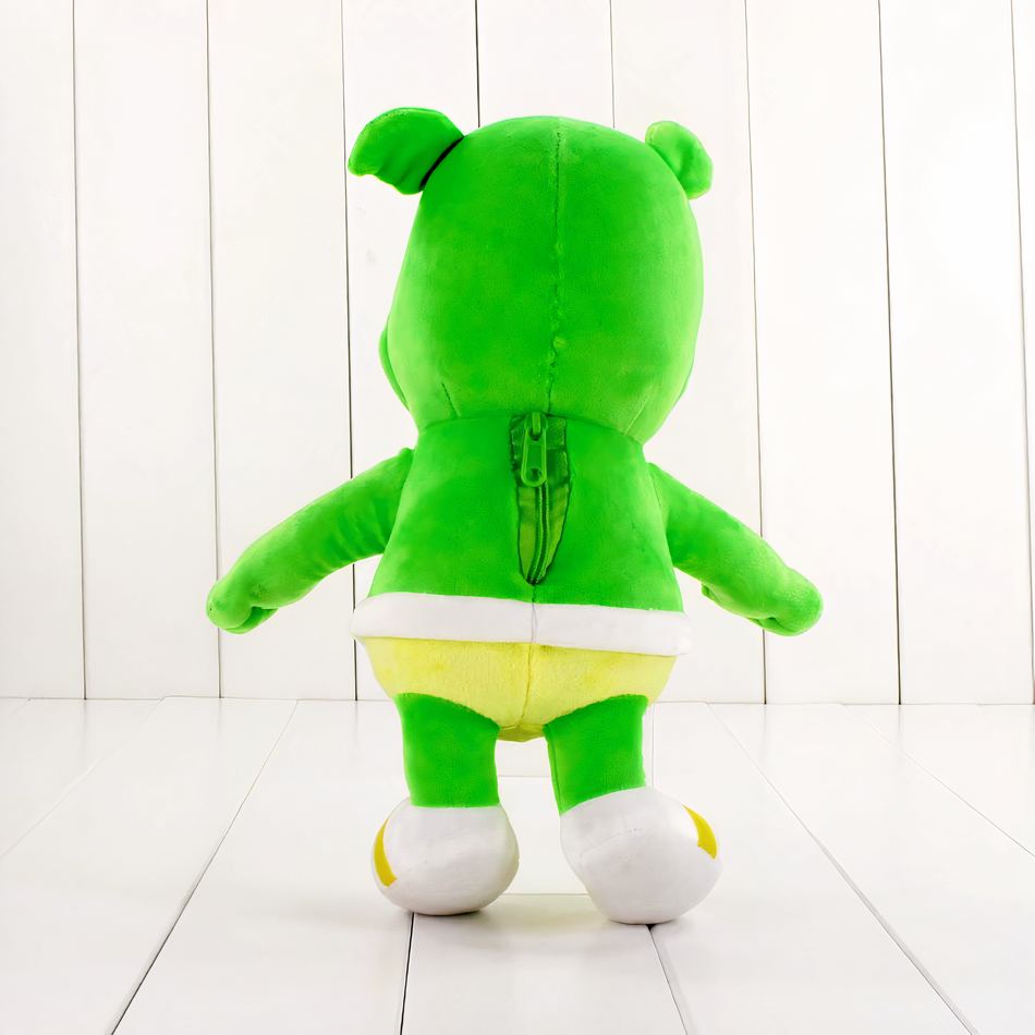 Peluche musicale verte douce pour chambre d'enfant
