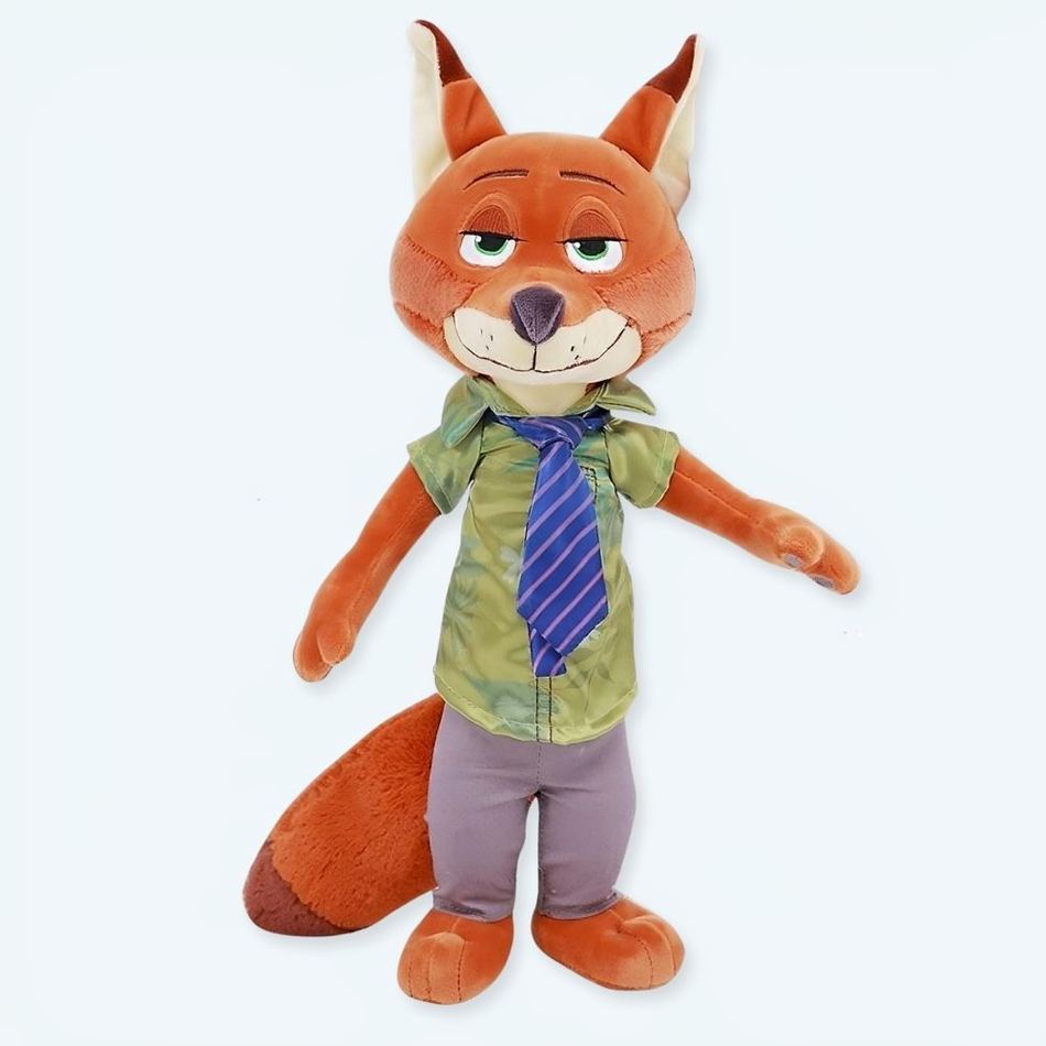Peluche Nick Zootopia Disney - Renard Doux et Câlin pour Enfant