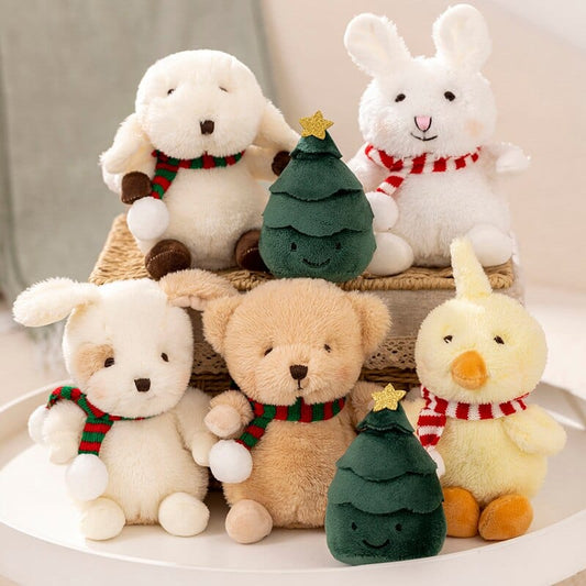 Peluche Noël : Les Petits Animaux