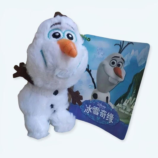 Peluche Olaf Disney : pendentif hivernal câlin