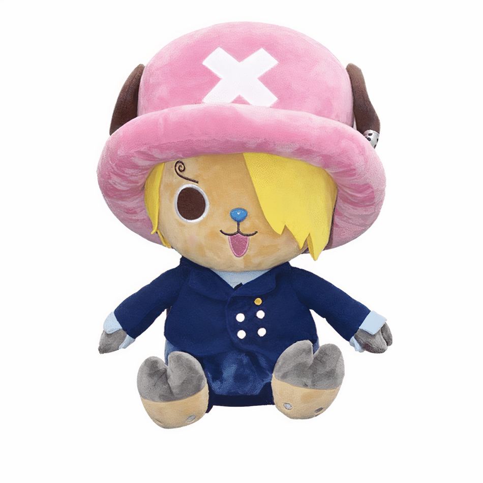 Peluche Chopper Sanji One Piece Pirate douce câline