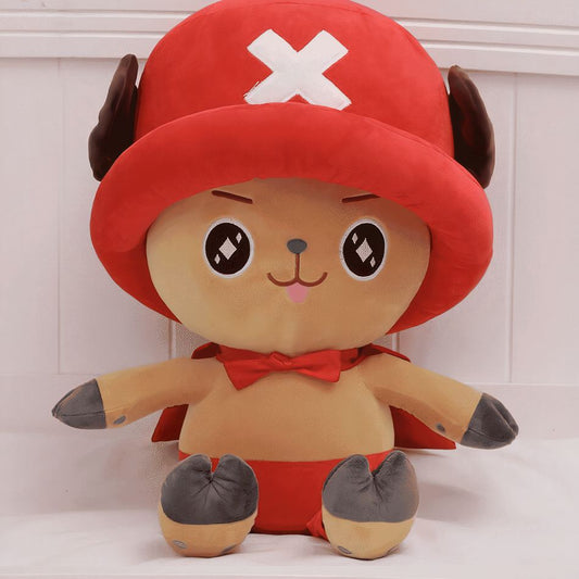 Peluche Tony Chopper Rouge One Piece - Douce et Câline