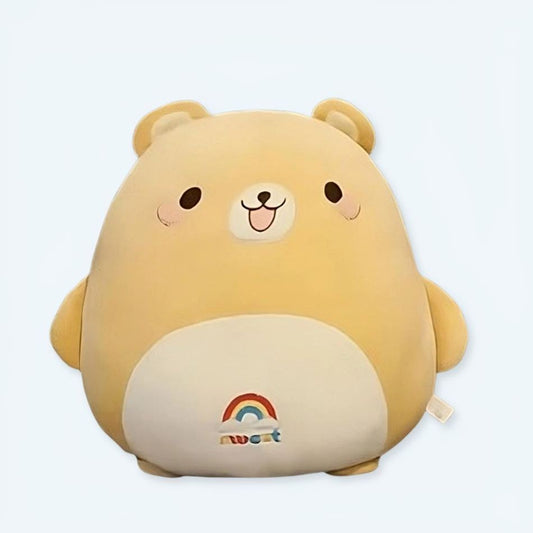 Peluche Ourson Arc-en-ciel Doux et Coloré pour Enfant Câlin