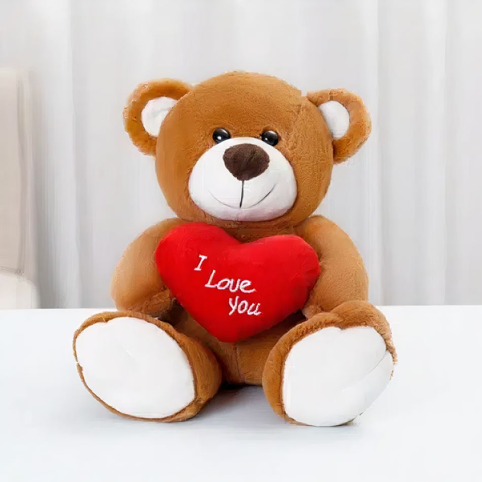 Peluche Ours Brun Câlin - Idéal pour une Chambre Cosy