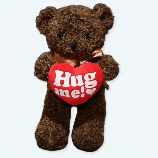 Peluche Ours Brun Doux Réconfort Câlin pour Enfant