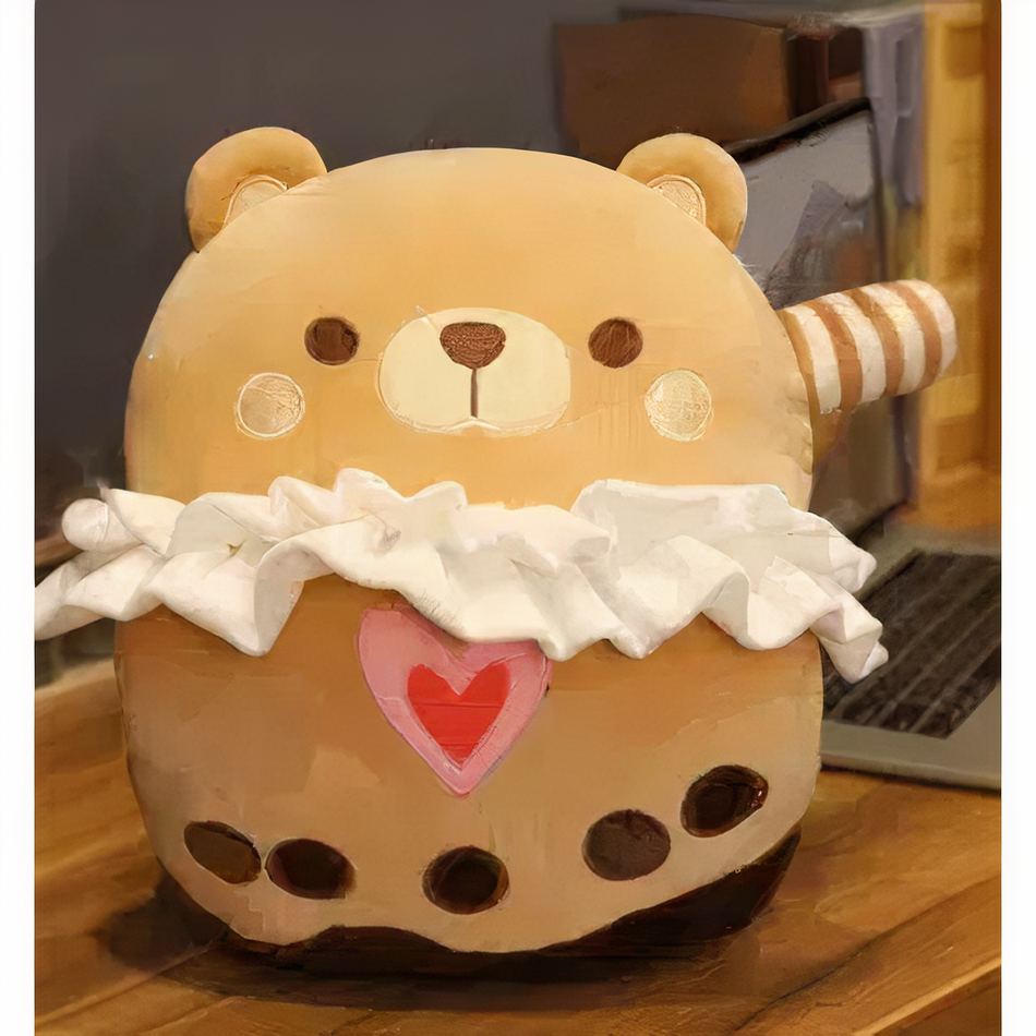 Peluche Ours Joyeux et Doux - Câlins Enfance Chaleureuse