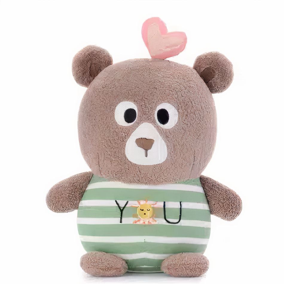 Peluche ours marron câlin Teddy Doux