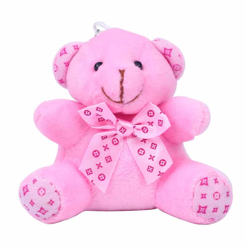 Peluche Ursula porte-clés rose tendre - Accessoire adorable