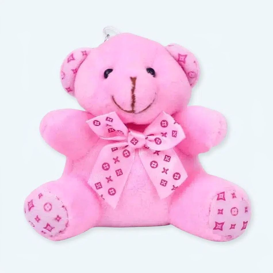 Peluche Ursula porte-clés rose tendre - Accessoire adorable